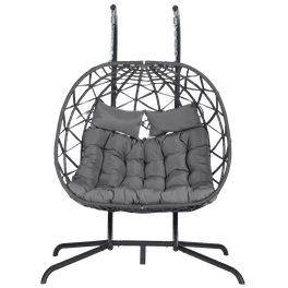 Kauffman swing chair with stand hotsell