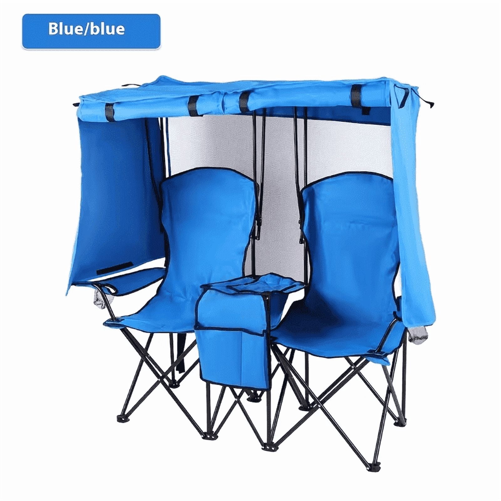 Kelsyus Original Foldable Canopy Chair for Camping, Tailgates, and