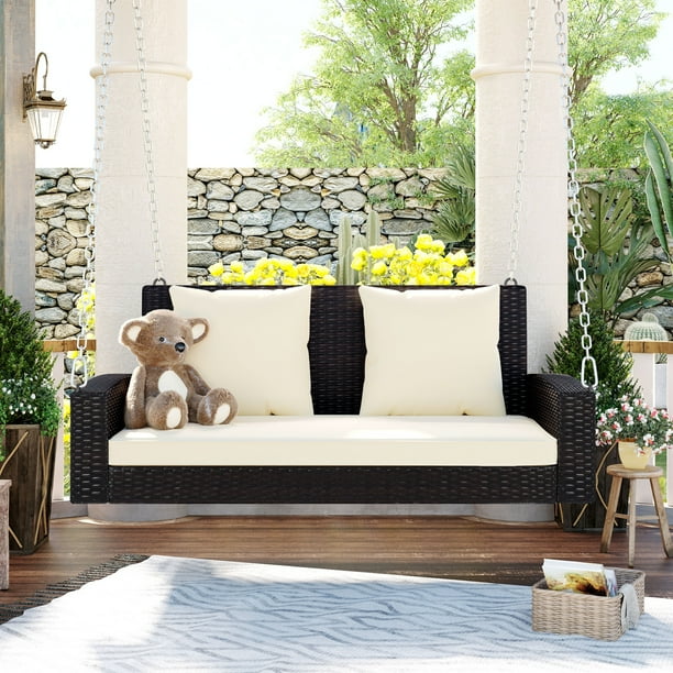 Patio loveseat swing sale