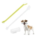 thumbnail image 1 of 2 Pc Dog Cat Toothbrush Pet Dual Headed Dental Hygiene Clean Extra Soft Bristles, 1 of 4