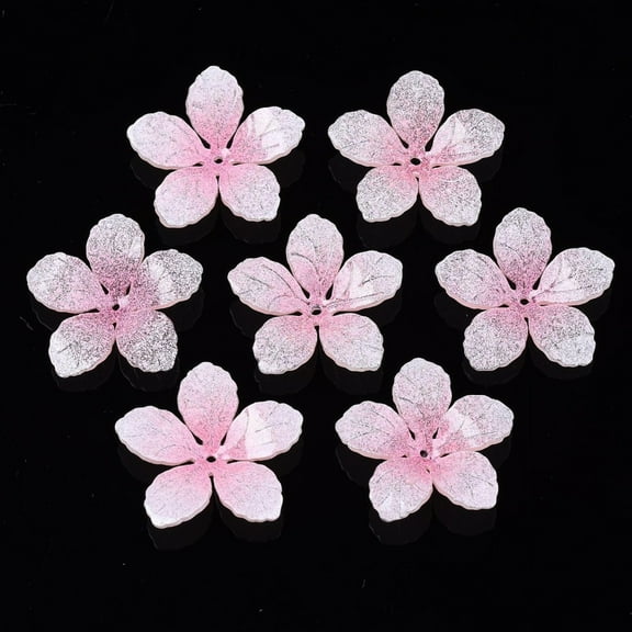 2 Piars Bowknot Plastic Imitation Pearls Shoe Charms Shoe Decorations Gray 115.5mm