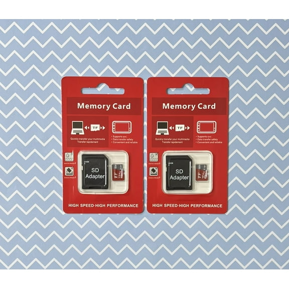 2 Pic x 1 TB SD TF Memory Card with Adapter, Universal SD Micro Card for Electronics