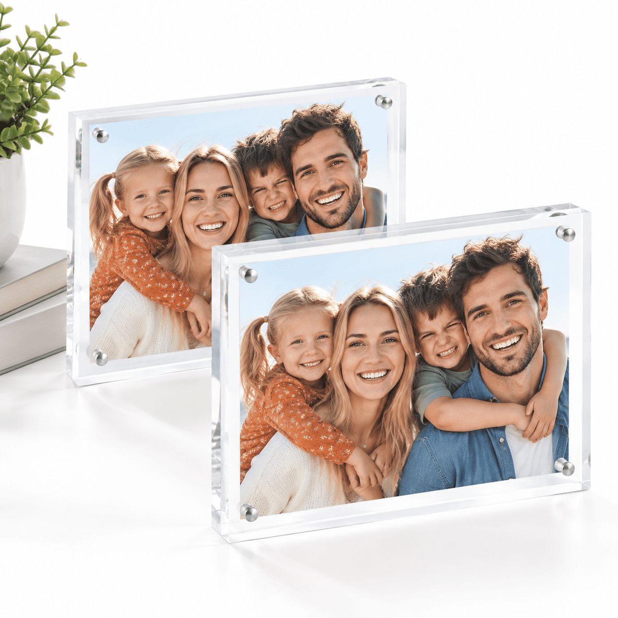 2 Picture Frame 8x10ic Photo Frames 20mm Thicker - Walmart.com