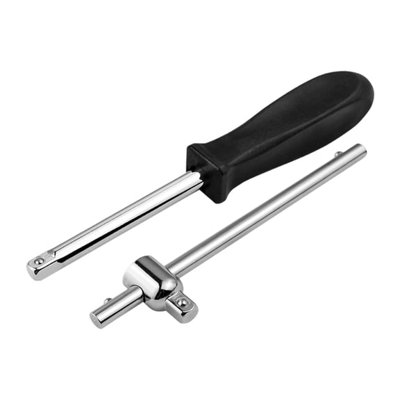 Professional Sliding Handle Rod Carbon Steel 1/4" Drive Spinner Handle with Sliding T-Handle for Ratchet Driver