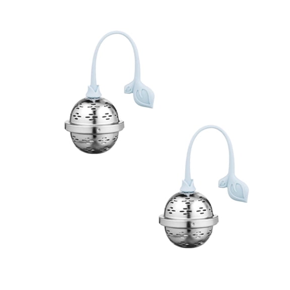 2-Piece 1.98-Inch Stainless Steel Seasoning Balls – Large Marinade & Spice Infuser Spheres for Hot Pot, Stews, Soups, and Tea