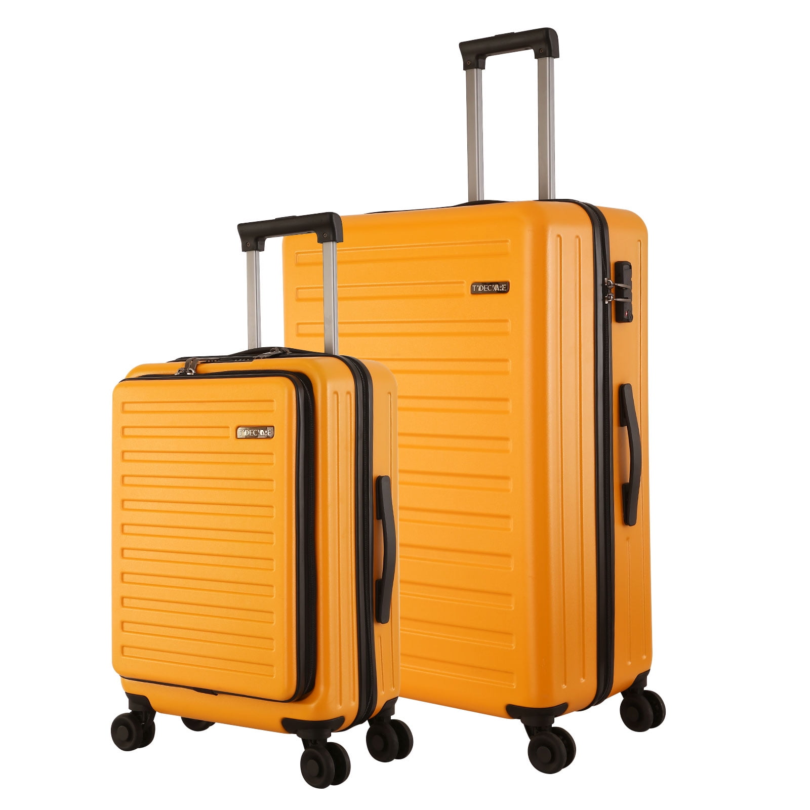 2 Piece 20/28" Luggage Sets, Only 20 Inch with Front Laptop Pocket