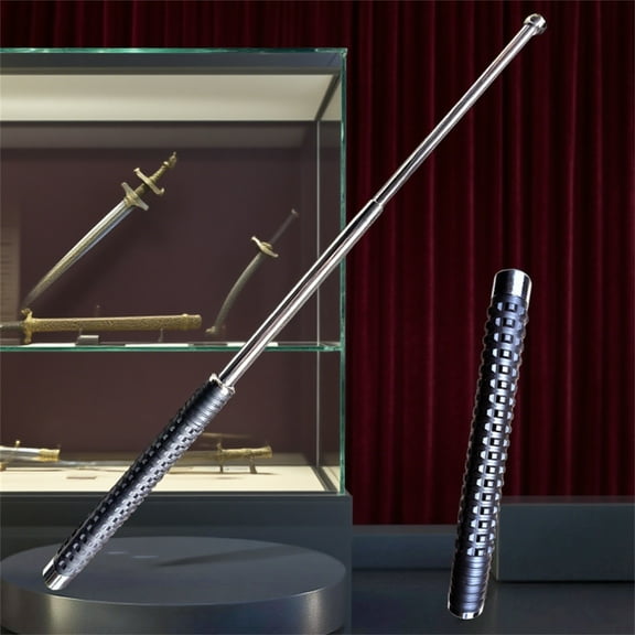 2 Piece 26Inch Collapsible Sticks Bation Ideal for Travel Backpacking Durable Metal Smooth Collapse Fits in Luggage Travel Pouches Great for International Hikes European Trails Road Trips