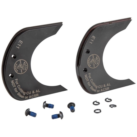 2-Piece 4.5 in. Cu/Al Closed-Jaw Cutter Replacement Blades