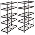 thumbnail image 1 of 2-Piece 5 Tier Heavy Duty Storage Shelves Set, Adjustable Steel Shelving Unit, Boltless Assembly for Garage Shed, Black, 36W x 18D x 72H Inches Each, 1 of 4