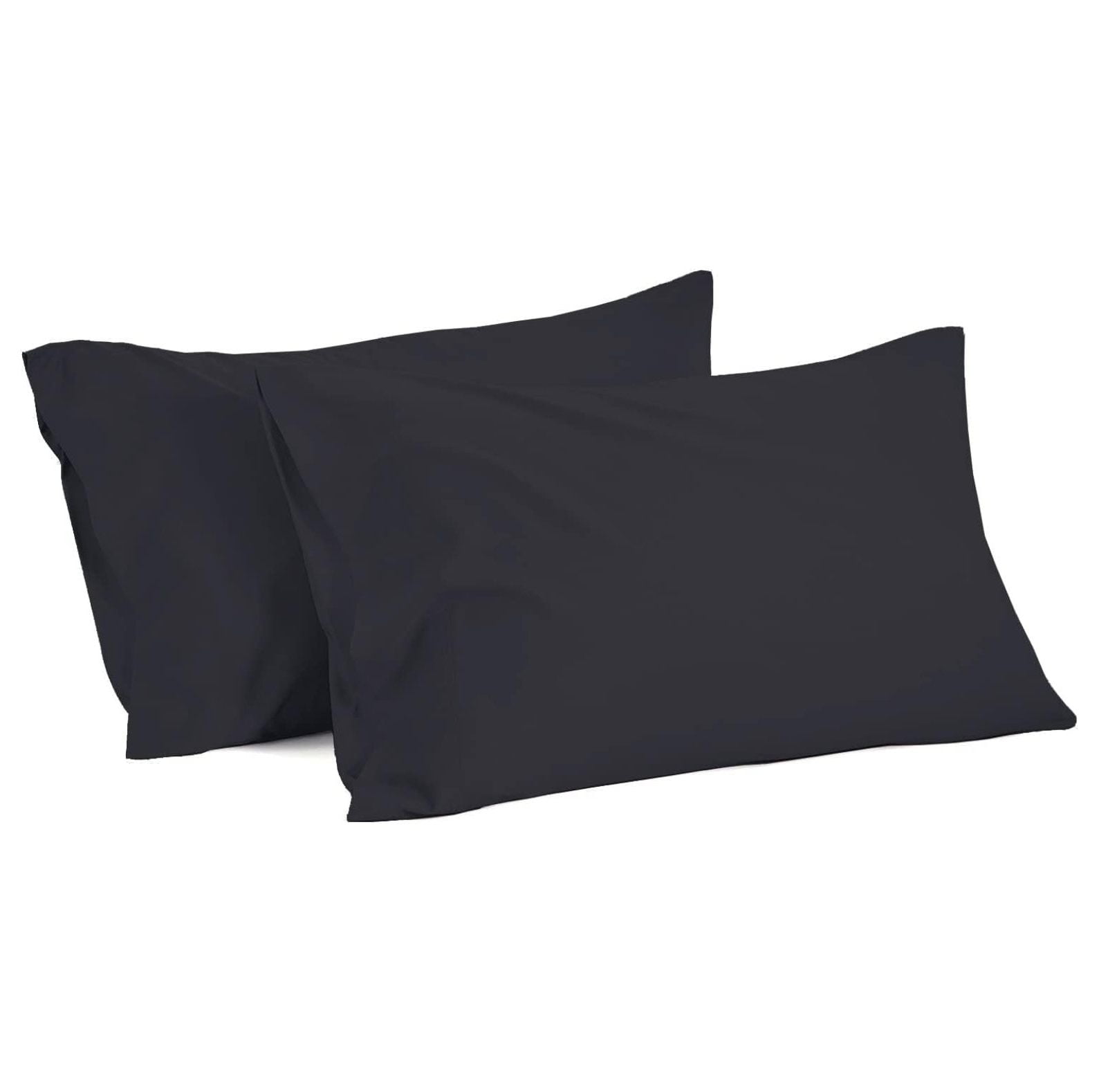 2 Piece 800 Thread Count 100 Egyptian Cotton King Size Pillowcase (20" X 40") inches Pillow