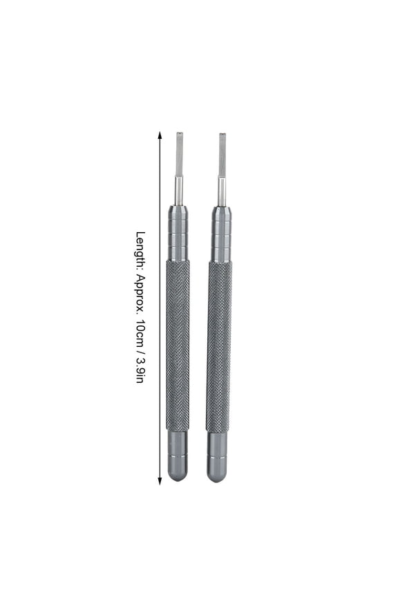 2-Piece Aluminum & Steel Watch Hand Remover Tool for Hour, Minute, Second Hands - 3.9 Inch