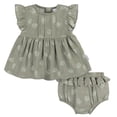 thumbnail image 1 of 2-Piece Baby Girls Palms Dress and Diaper Cover, 1 of 8