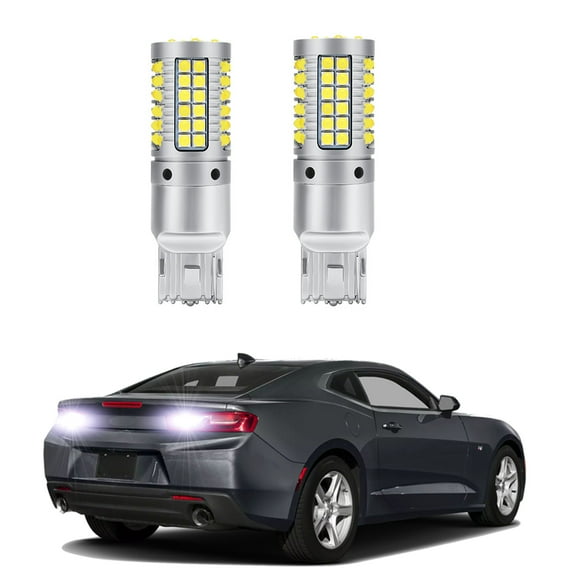 2 Piece Backup LED For Chevrolet Camaro 2016-2024 Led Reverse Light Bulbs White Canbus