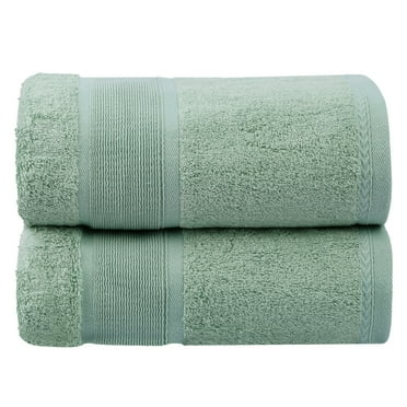 2 Piece Bamboo Bath Towels, Soft Luxury Bath Towel Set for Bathroom(27"x55")