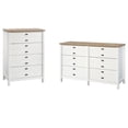 thumbnail image 1 of Home Square 2 Piece Bedroom Set with Dresser and Chest in Soft White, 1 of 21