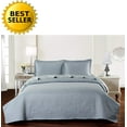 thumbnail image 1 of 2-Piece Bedspread Coverlet Quilt Set with Sham Twin/Twin XL Light Grey, 1 of 5
