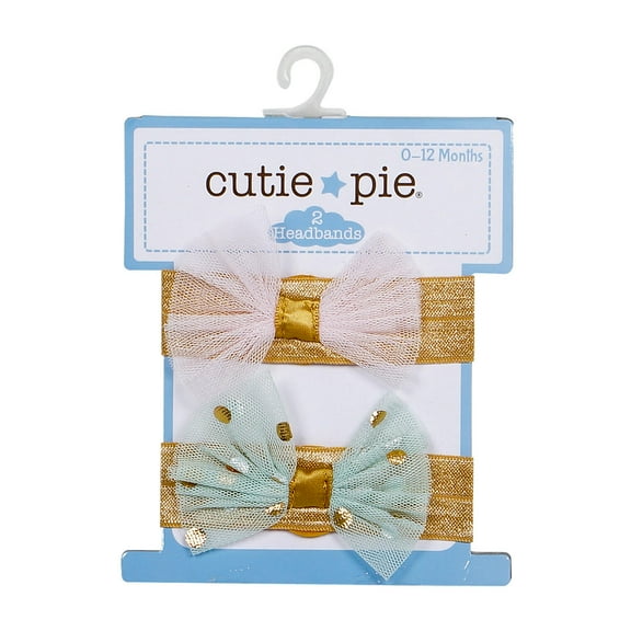 2 Piece Bow Headband- Assorted- 2 PACK