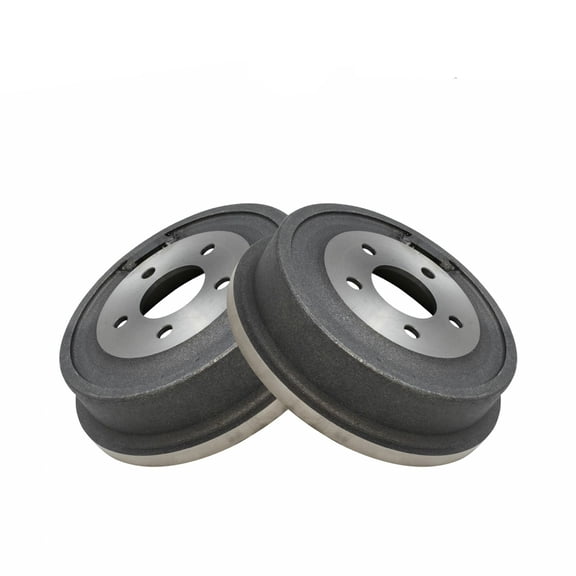 2-Piece Brake Drum Set - Rear Left and Right Side