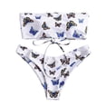thumbnail image 1 of 2 Piece Butterfly Strapless Swimsuit, 1 of 5