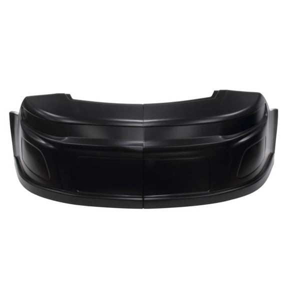 2 Piece Complete Molded Plastic Short Track Nose for 2019 Chevrolet Camaro - Black