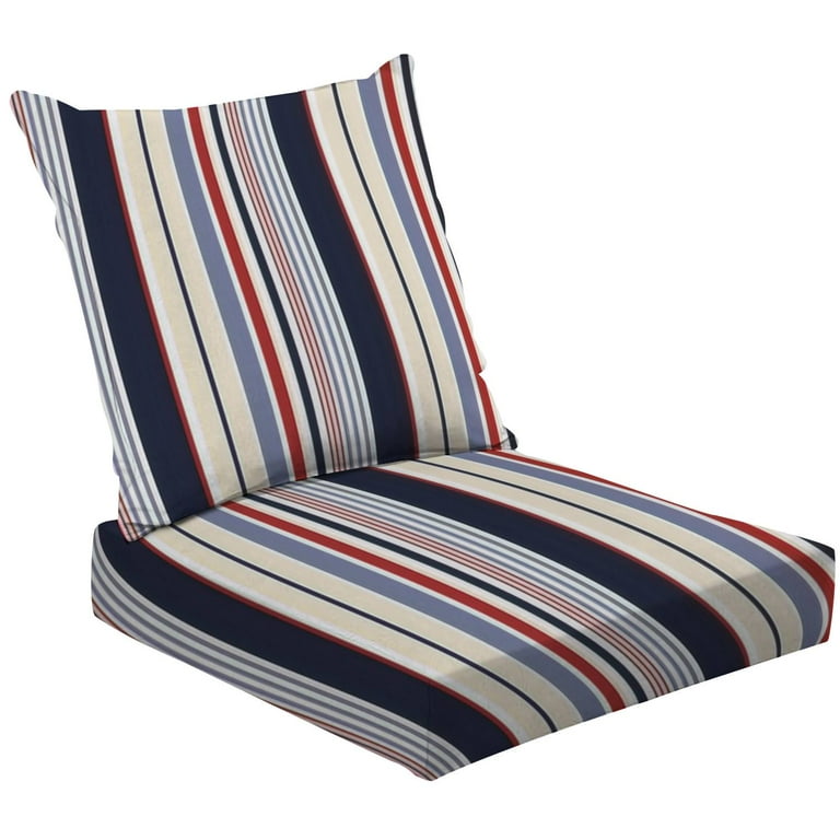 Red white and blue patio cushions online