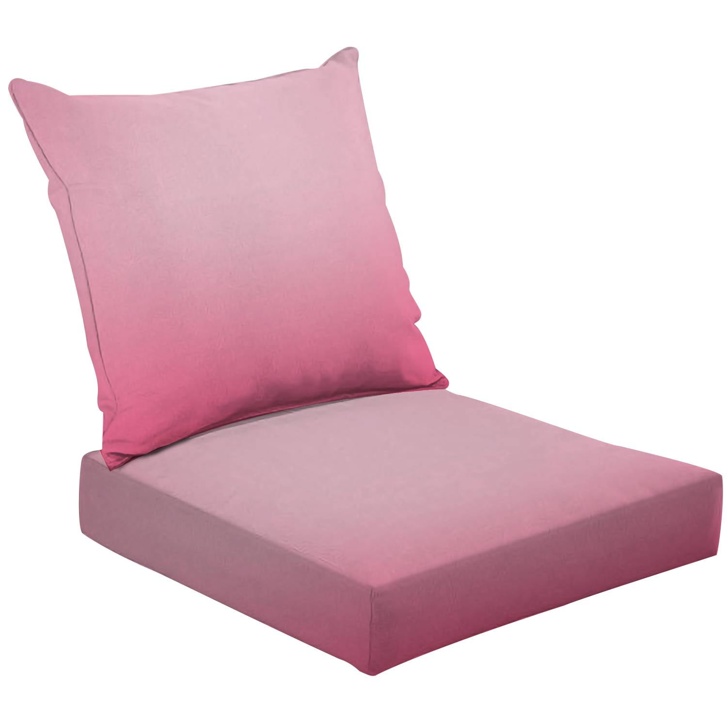 Pink wicker chair cushions hot sale