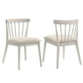 thumbnail image 1 of 2-Piece Dining Side Chair Set Rustic Modern Farmhouse Design Vintage Inspired Kitchen or Dining Room Use Durable Wood Construction Quick Assembly, 1 of 9