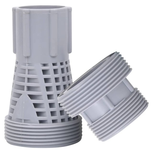 2 Piece Durable Plastic Pool Hose Connectors LeakResistant, Easy to