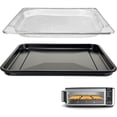 thumbnail image 1 of 2-Piece Enamel Baking Pan & Steel Wire Rack for Ninja Foodi SP101, 13x13in Non-stick Tray + Grill Rack, 1 of 6