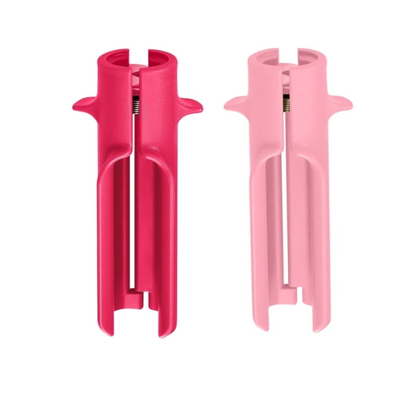 2 Piece Ergonomic Rose Stem Stripper Set Heavy Duty Plastic Thorn And Leaf Removal For Floral Arrangements And Gardening