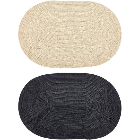 2-Piece Fascinator Hat Base - 2 Colors Oval DIY Craft Summer Beach Sun Straw Hats Colorful