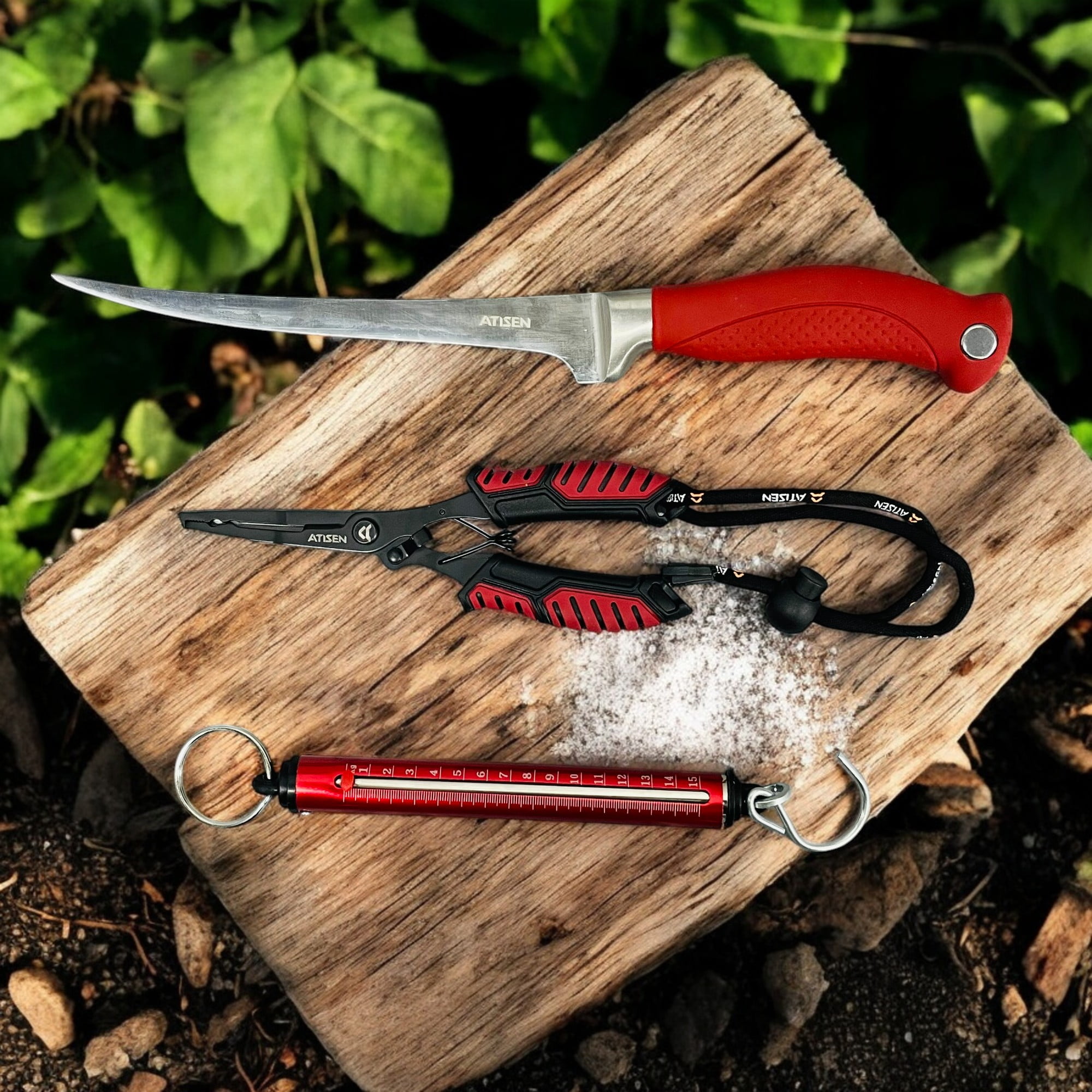 2-Piece Fishing Pliers and Portable Spring Scale Set - Walmart.com
