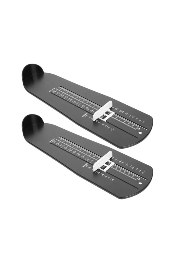 2 Piece Foot Measurement Device US Size Shoe Sizer for Adults Kids Men Women Lightweight Portable Foot Measuring Ruler