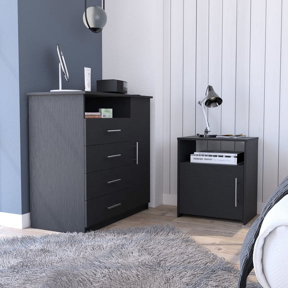 2-Piece Full Bed Set - User-friendly Interlocking System - Bedroom Furnishing - Attractive Wood Furniture