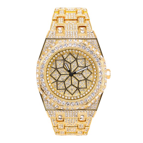 2 Piece Gift Set for Women Including Stylish Watch & Ceramic Coffee Mug - Gold Navy Finish