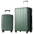 thumbnail image 1 of 2 Piece Hardside Spinner Wheel Luggage Set with Wheels and 3 Digit Combination Lock, 28" 20" 2 Size Suitcase Set, 1 of 8