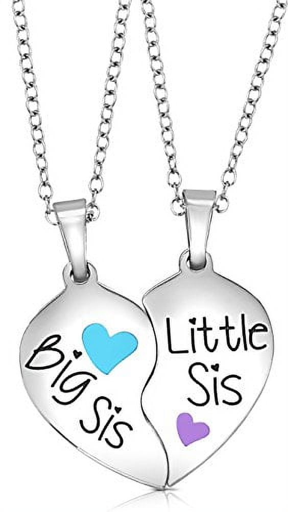 Sisters Gift Sister necklace gift for daughters 14 K gold fill friendship  necklaces matching set of