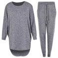thumbnail image 1 of 2 Piece High-Low Loungewear Set, 1 of 3
