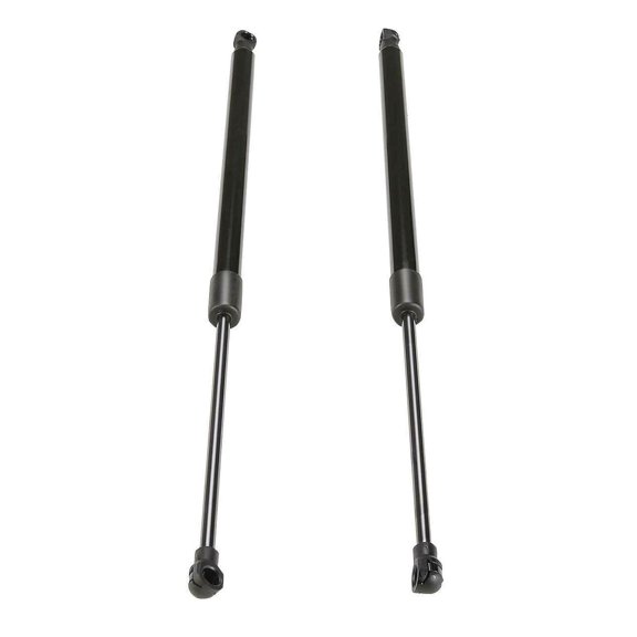 2-Piece Hood Lift Support Struts - Black Steel Construction