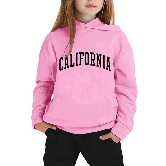 2 Piece Hoodie Lounge Set Girls Tracksuit, Track Jackets And Pants 2 Piece Outfit Boys Hoodie Sweatsuit Jogger Set Y2K Hoodie Sweatshirt Sweatpants For Kids 2025 Fashion Clothing #02 Pink,3-4Y