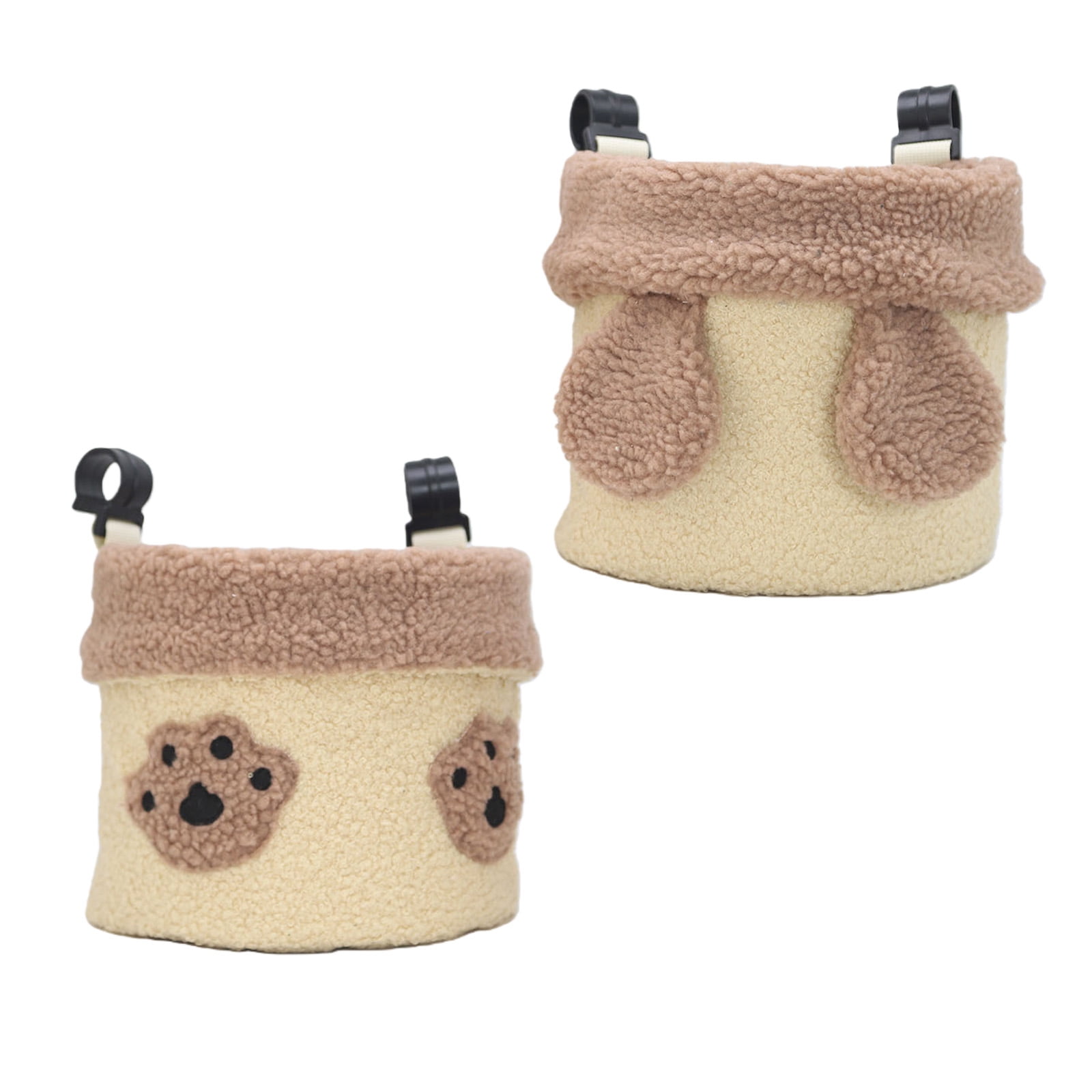 2-Piece Infant Bed Storage Bag, Tear-Resistant Cartoon Design & Installation for Diapers