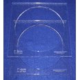 thumbnail image 1 of 2 Piece Inside Circle Set 7" & 8" W/rulers ~1/4" Thick - Long Arm- For 1/4" Foot, 1 of 2