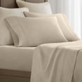 thumbnail image 1 of 2-Piece King Sham Sateen Pillowcase Set,Linen, 1 of 11