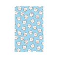 2 Piece Kitchen Mats for Floor, Cute Teeth Kitchen Rugs Non Slip