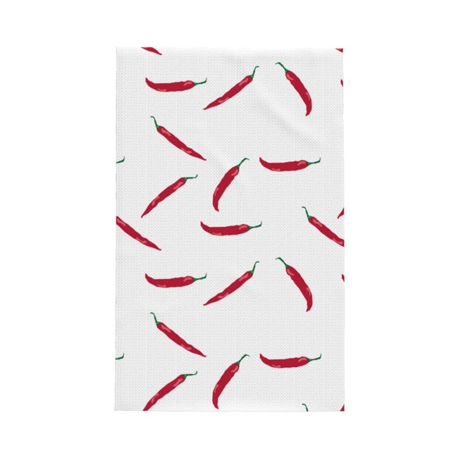 2 Piece Kitchen Mats for Floor, Dried Chili Pepper Kitchen Rugs Non