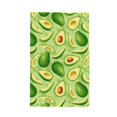 2 Piece Kitchen Mats for Floor, Green Avocado Kitchen Rugs Non Slip
