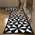 thumbnail image 1 of 2-Piece Kitchen Rug Set - Anti Fatigue Floor Mats for Sink and Stove Areas - Non Slip Washable Low Pile Carpet - Stain Resistant Durable Kitchen Floor Cover, 1 of 6