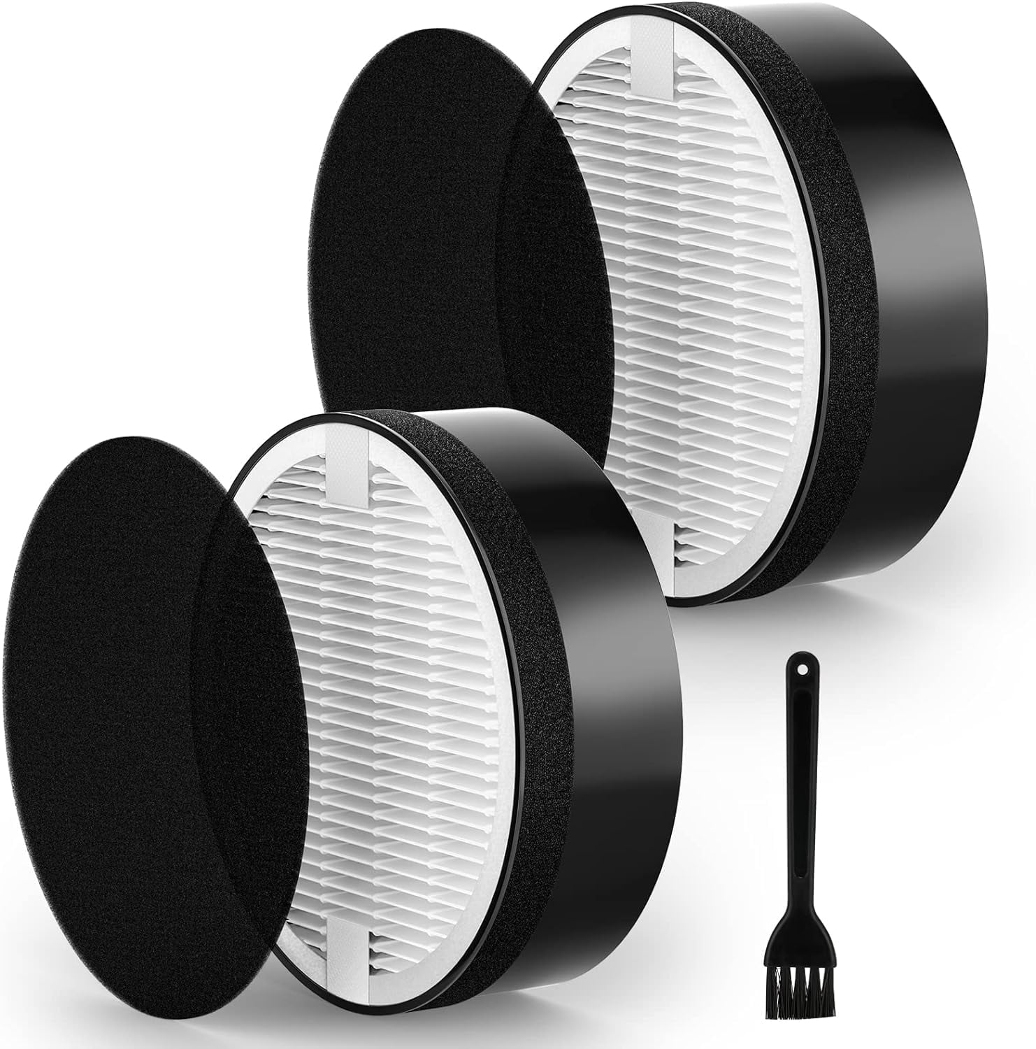 2 Piece LV H 132 Air Purifier Filter Replacement Compatible With Levoit LV H 132 RF