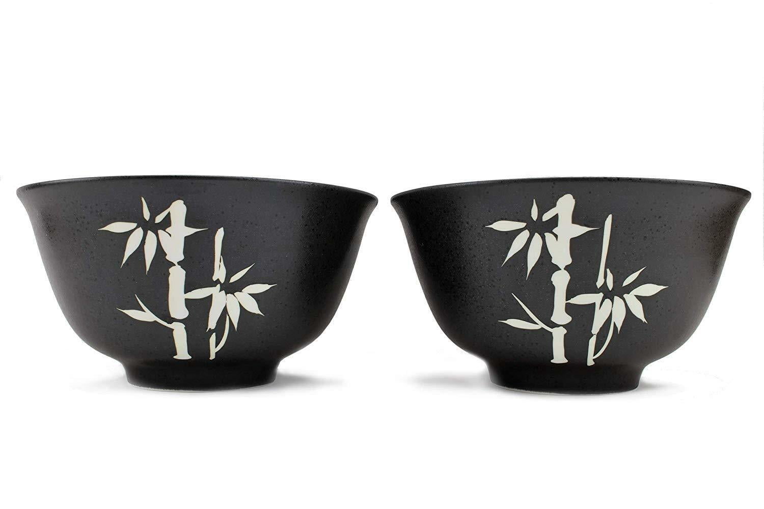 2 Piece Large Japanese Noodle Bowl Set Ramen Noodle, Miso Soup F15743