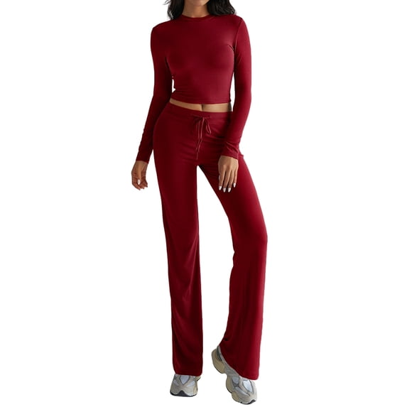 2 Piece Lounge Sets for Women Spring Outfits Fashion 2 Piece Sweatsuits ...